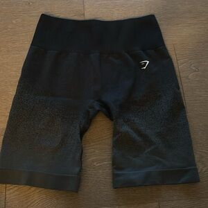 Gymshark Adapt Seamless Shorts Black Ombre Women's Size Small